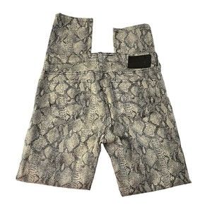 Snake Print Big Star Alex Mid Rise Skinny Jeans Jeggings NWOT